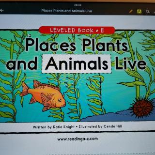 Julie-Places Plants and Animals Live-20190723