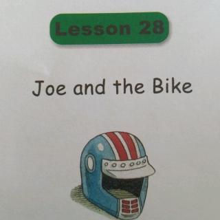 Joe and the bike