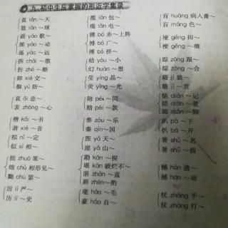 形近字集录1