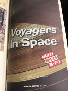Voyagers in space