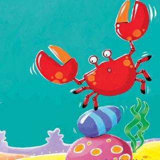 潍坊卓思贝贝幼儿园——《爱跳舞的小螃蟹》童乐班佩奇妈妈和姐姐