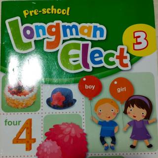 幼中班(上)《Longman Elect 3》