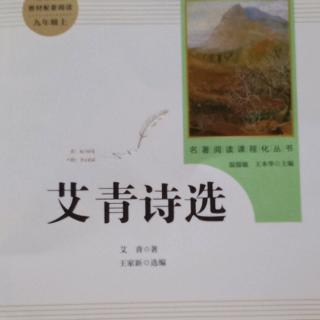 《艾青诗选》《生命》《浪》《黎明》