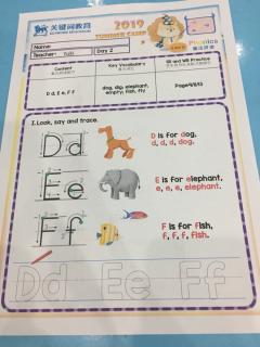 Phonics beginner Day2