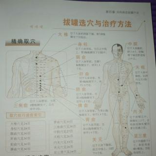 肺炎及慢性胃炎的拔罐选穴与治疗方法。