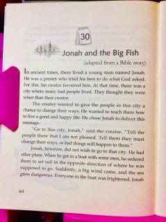 5-30 🐟Jonah and Big Fish