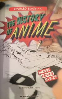 The History of Anime