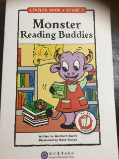 LEVELED BOOK-44-F-《Monster Reading Buddies》