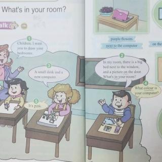 Unit 1 What's in your room? 课文