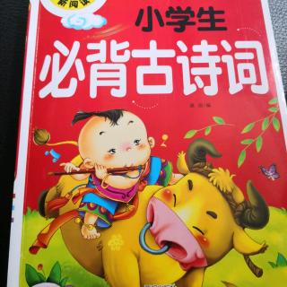 小学生必背古诗词王燧宇。