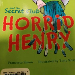 Horrid Henry's Injection