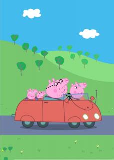 小猪佩奇-交通堵塞