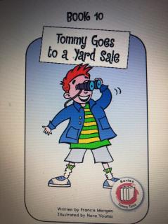 Tommy Goes to a Yard Sale