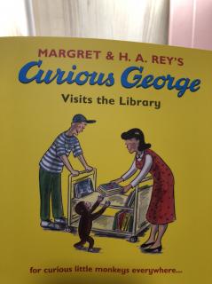 curious george visiys the library day 3
