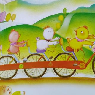 李心迪《小鸡骑自行车🚲》