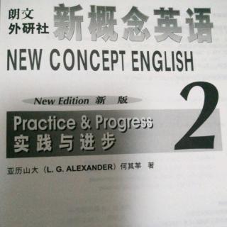 新概念二册 Lesson1、2、3