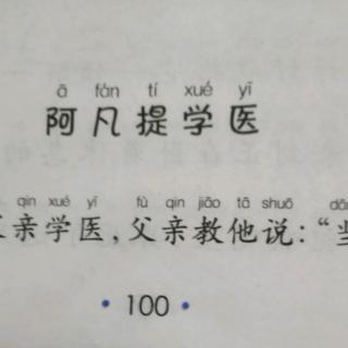 愚人警世篇《阿凡提学医》