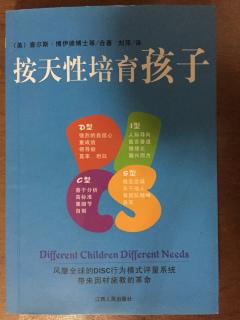 《按天性培育孩子》第七章：“C”谨慎型