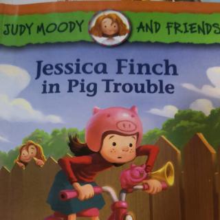 Jessica Finch in pig trouble—by Leo LI