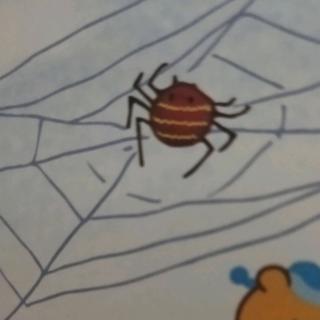 晚安故事《布鲁斯和蜘蛛》