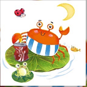 宝宝睡前故事-小螃蟹找池塘