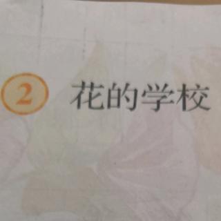 2、花的学校🌺🌻🌹🌷🌼🌸💐🍀