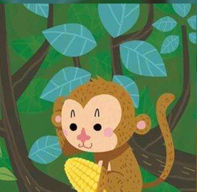 宝宝睡前故事-猴子掰玉米