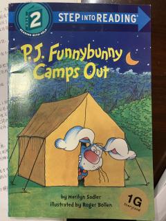 PJ FunnyBunny Camps Out