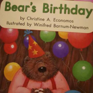 Bear's birthday