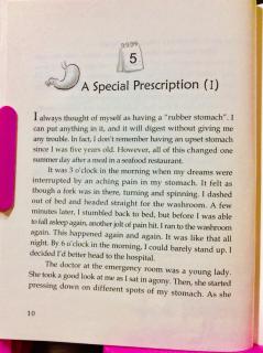 7-5 A Special Prescription（1）