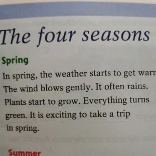 The  Four seasons