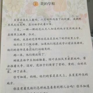 花的学校