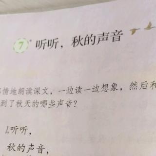 听听，秋的声音