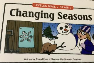 LEVELED BOOK-68-F-《Changing Seasons》