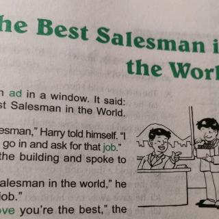 The Best Salesman in the World