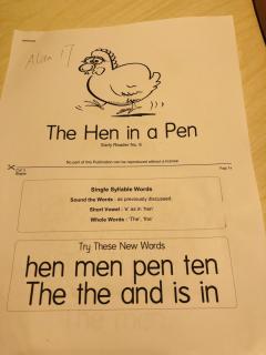 Sept.17-Alan17 The Hen in a Pen