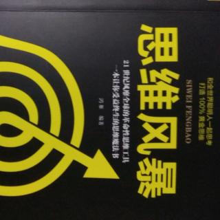 《思维风暴》 前言