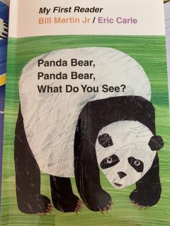 My first reader(panda bear)