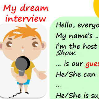My dream interview