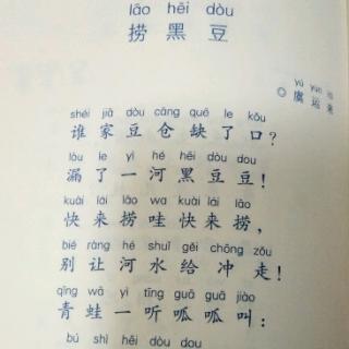 捞黑豆