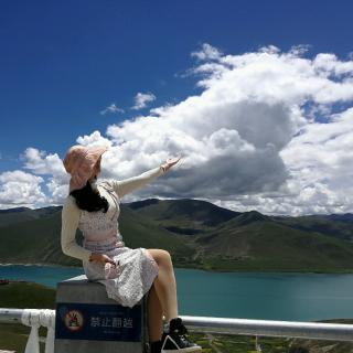 心之所向 神游西藏——蓝天白云