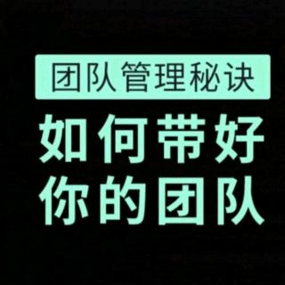 带团队小技巧（下）