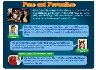 Pop Speedy1 Unit5 Lesson3 Harry Potter