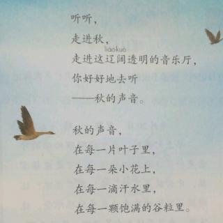 听听，秋的声音