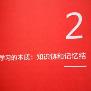 学习的本质：知识链和记忆结