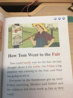 美国小学英语_How Tom went to the fair