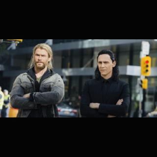 Thor and Loki⚡️🔥雷神和洛基的兄弟情/电影片段