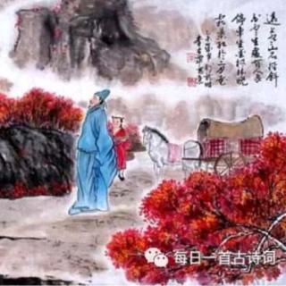 ［又又读诗·秋·秋韵］45.山行（杜牧）