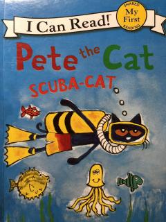 Pete the cat - Scuba-cat