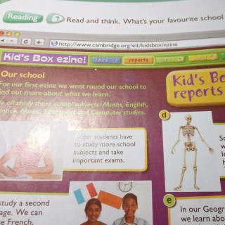 Kid'Box ezine   Our school